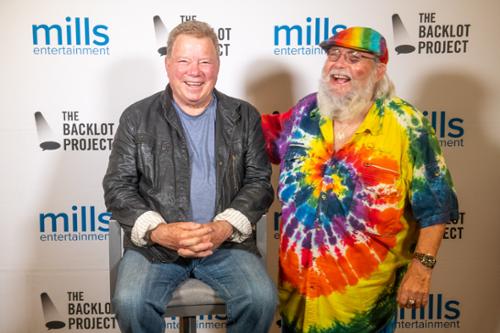 I made  William Shatner laugh!